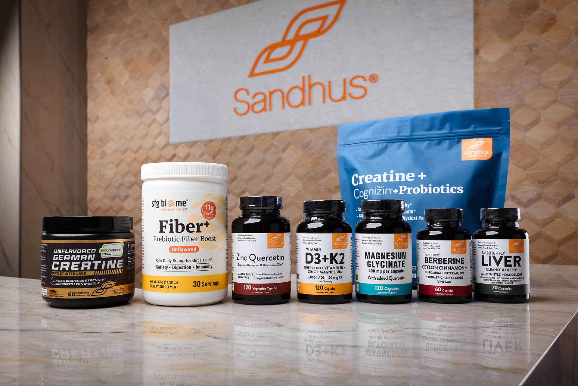 Supplements from Sandhus Nutrition